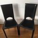 Paire de chaises de Couro of Brazil