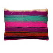 Housse de coussin turque vintage faite à la main, 40 x 60 cm