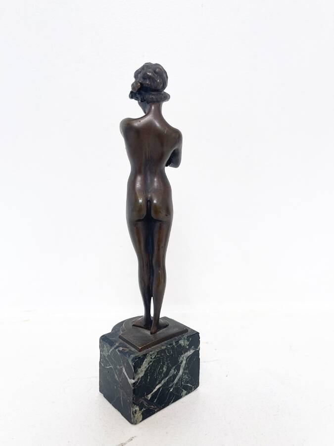 Art Deco bronze statuette – attributed to Paul Philippe, edition H. Hudès