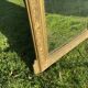 Large antique mercury-gilded mirror from the Napoleon III period