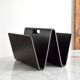 Porte revues en bois vintage 1970s