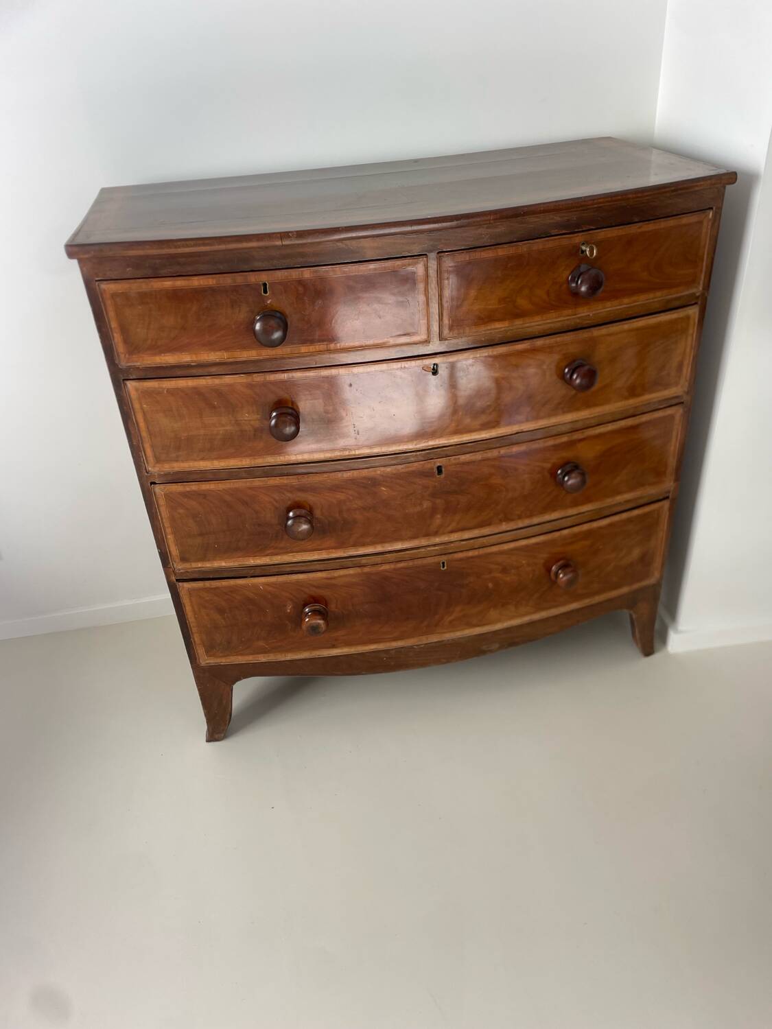 Commode anglaise 19eme siècle