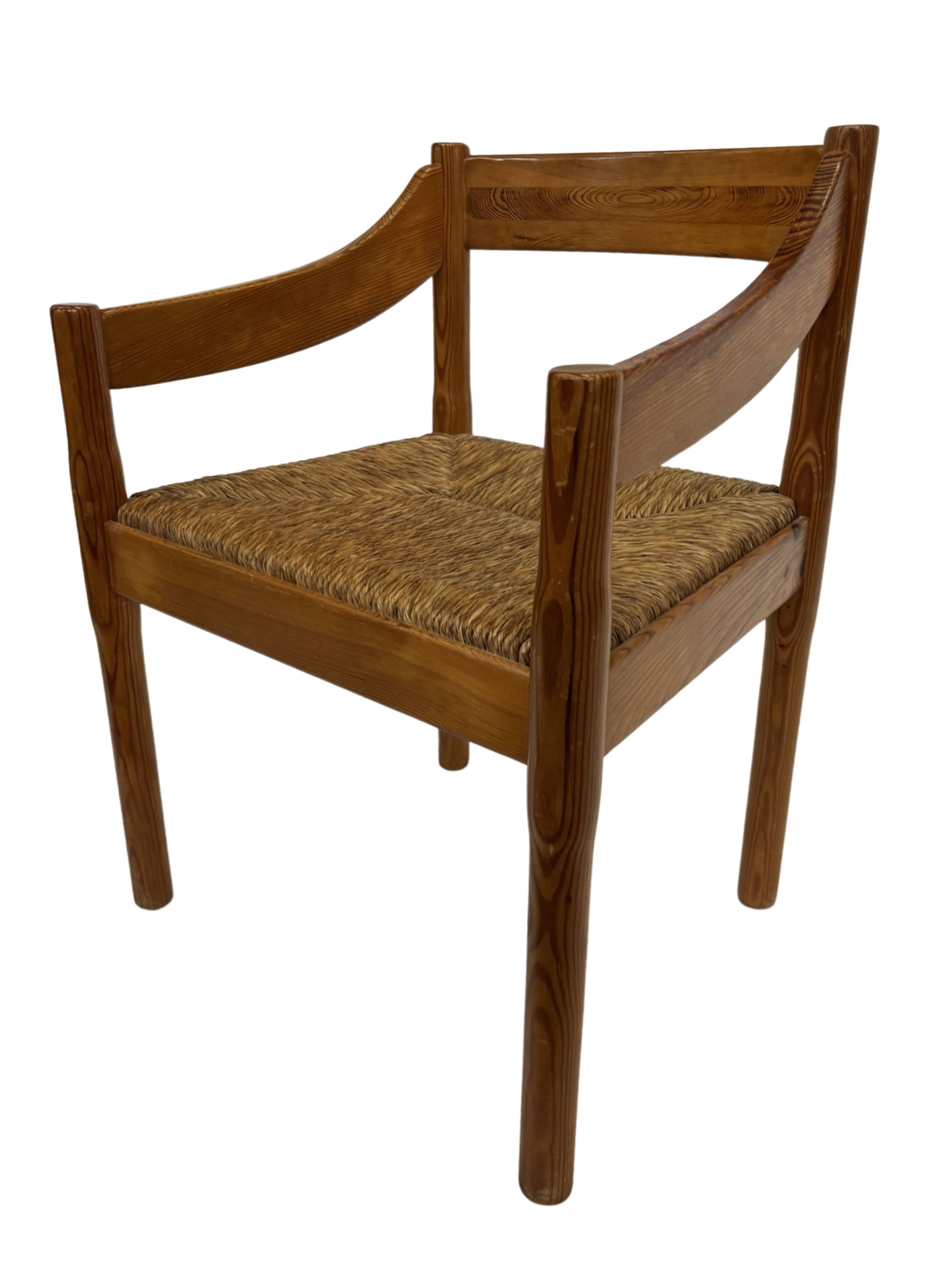 Carimate chair model 892 Vico Magistretti for Cassina