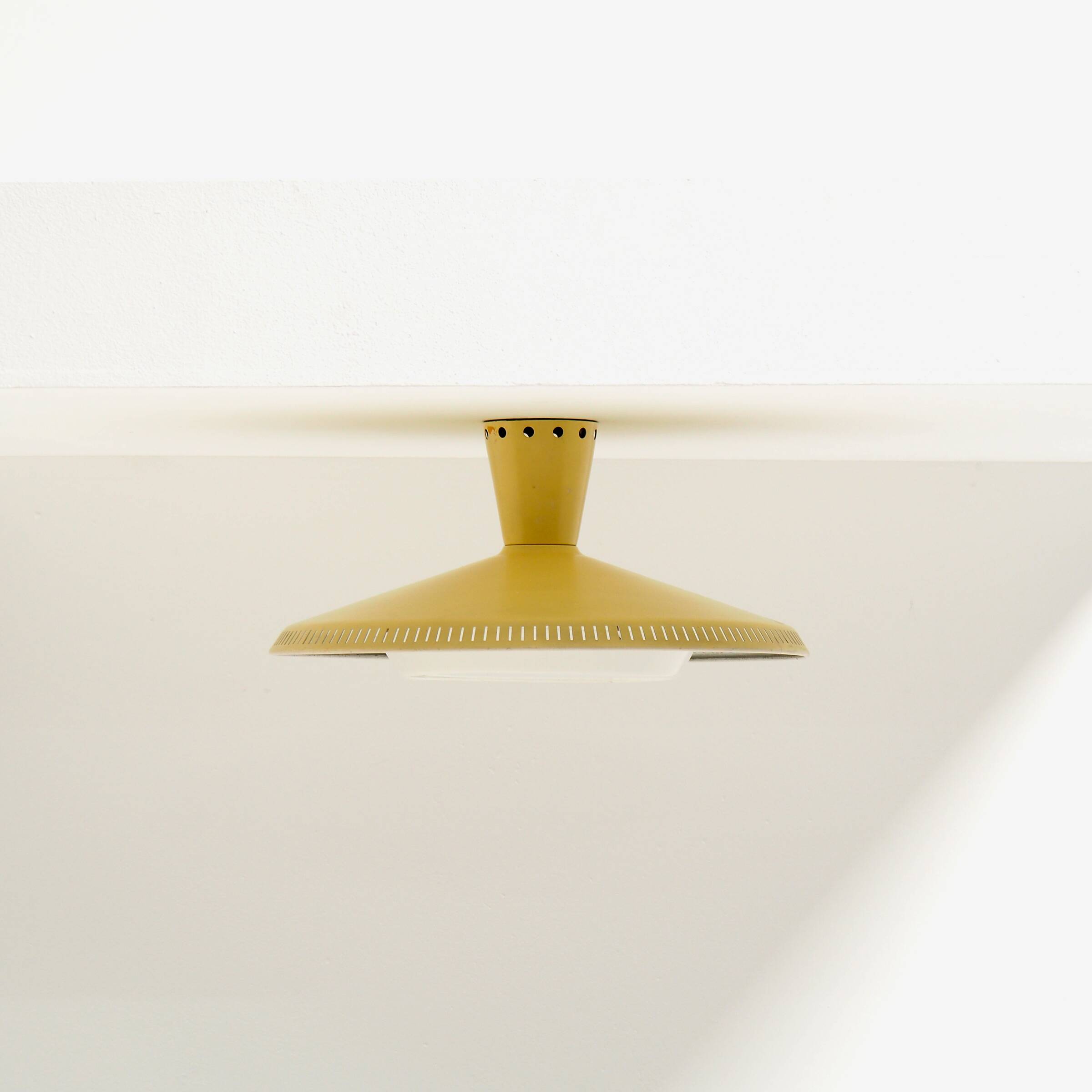 1950s NB-93 Flush Mount by Louis Kalff for Philips