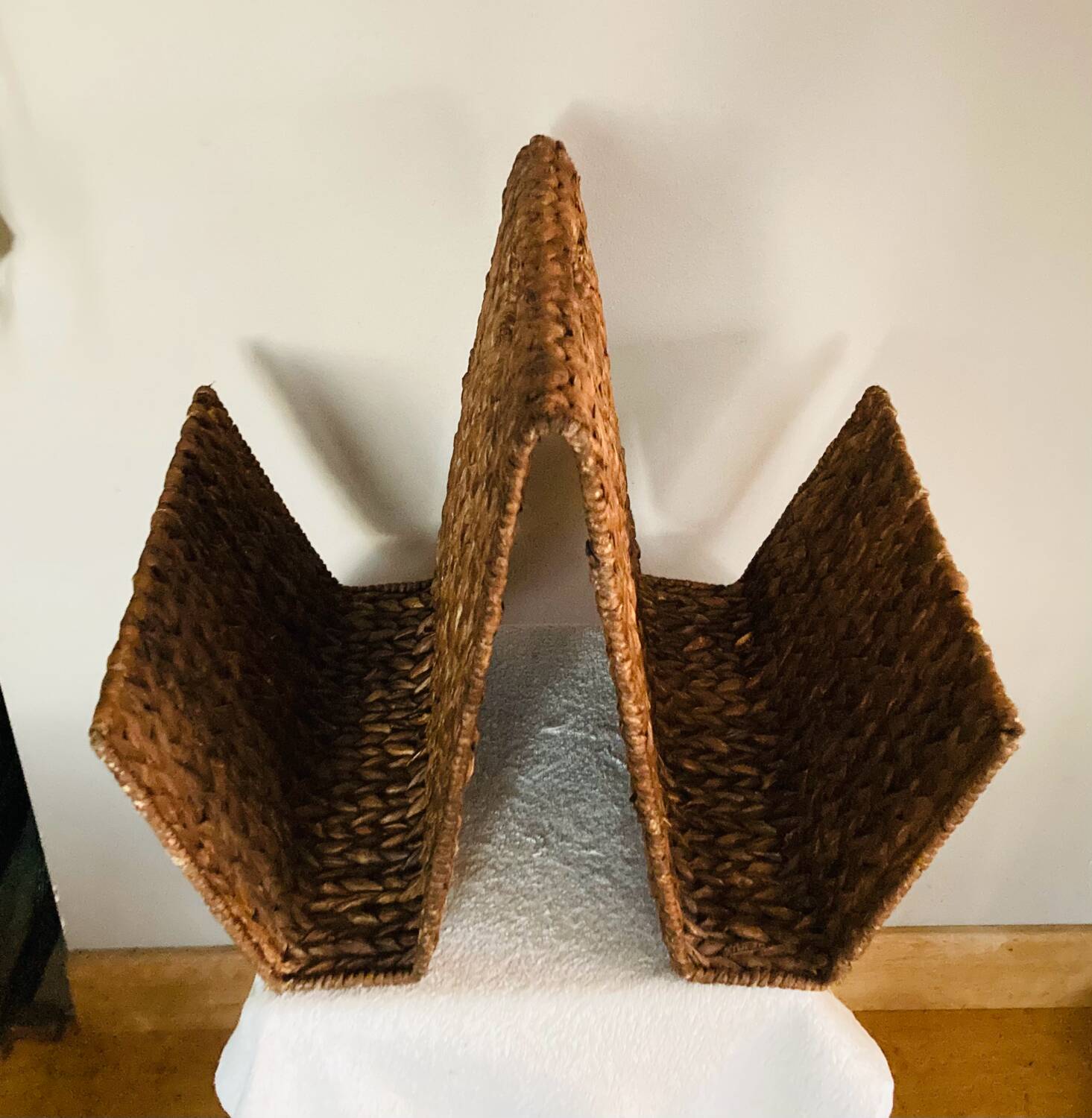 Scandinavian magazine rack, 1970s