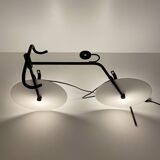 Bicycle Wall or Table Lamp by BAG Turgi from 1980'