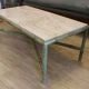 BAMBOO TABLE , TRAVERTINE XX EME