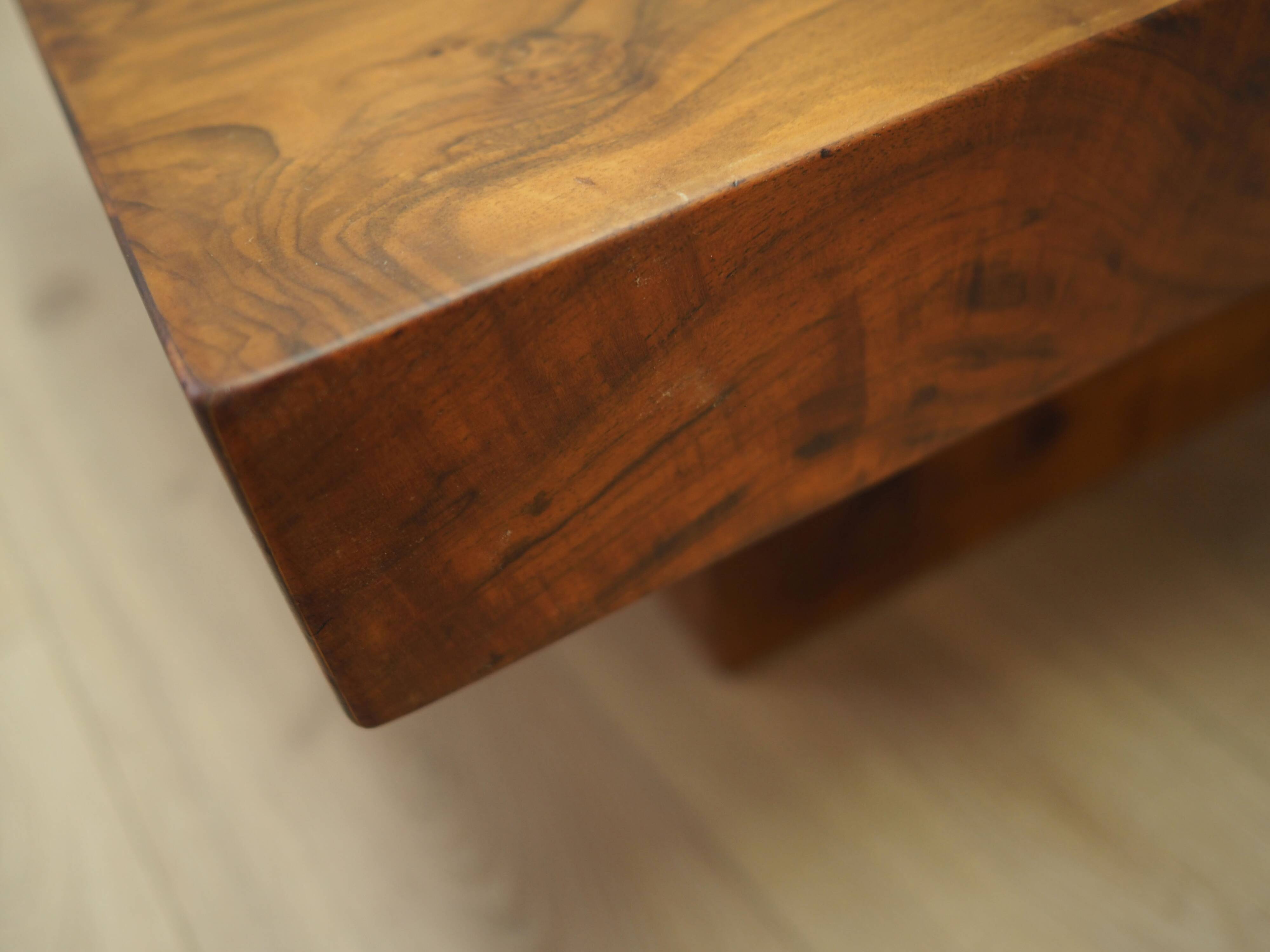 Walnut coffee table, Danish design, 1960s, production: Denmark