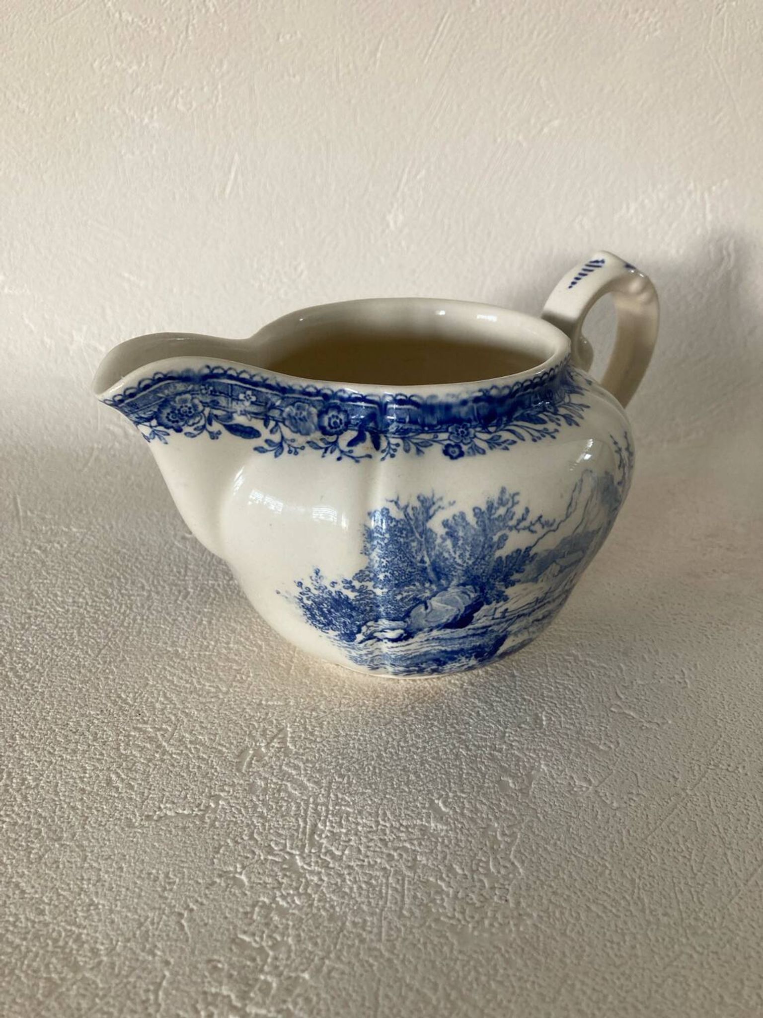 Villeroy and Boch Burgenland blue milk jug