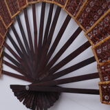 Fan in dark cannage 113 cm