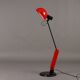 Guzzini Praxi lamp, vintage design by Bruno Gecchelin in aluminium, 1980s