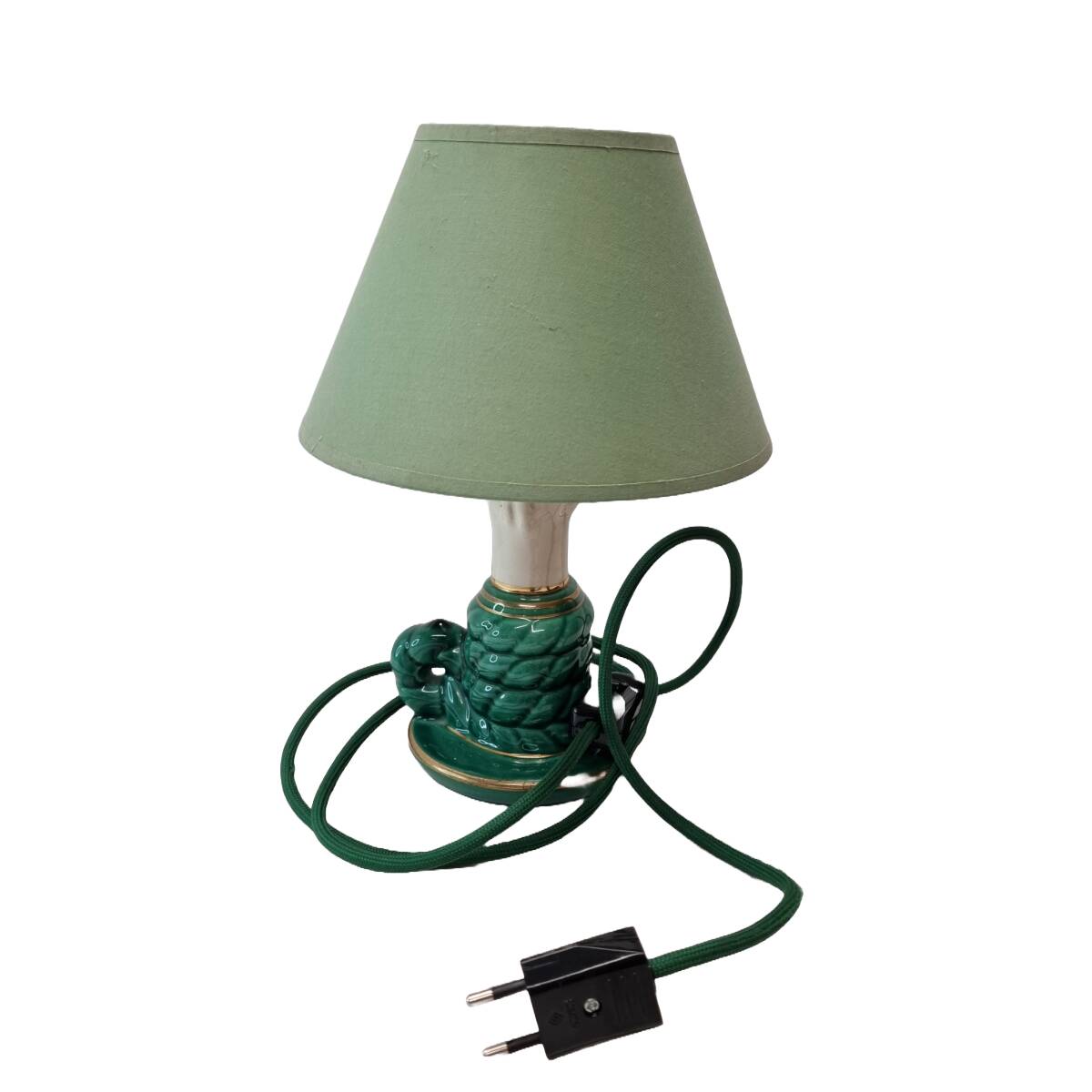 Vintage French Ceramic Lamp, 1950s