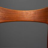 Set de 4 chaises de salle à manger par C. Linneberg pour B. Pedersen Danemark 1970