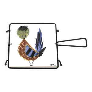 dessous de plat carreau