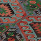 Anatolian handmade kilim rug 342 cm x 150 cm