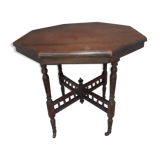 Side table in mahogany