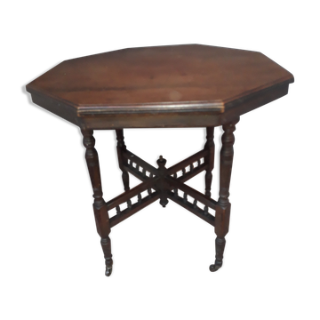 Side table in mahogany