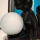 Vintage ceramic lamp 1980