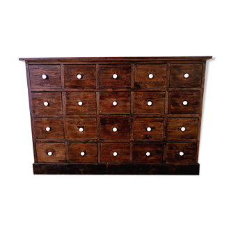 German apothecary cabinet, 1950s