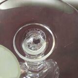 Crystal wine glass