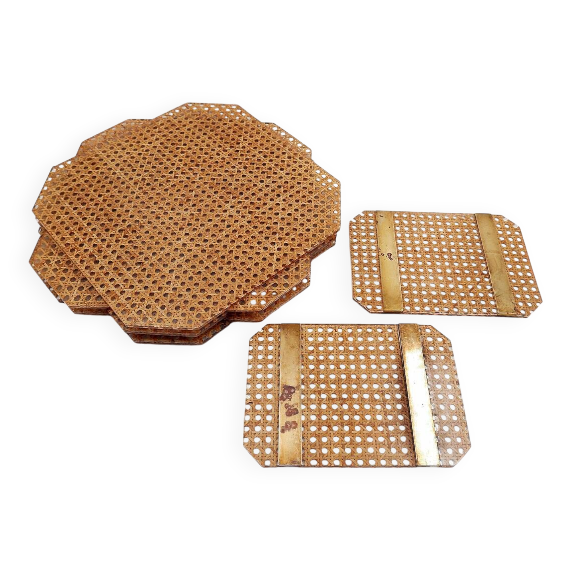 Christian Dior Home set of 6 Under Plate and 2 under dish