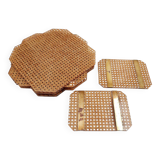 Christian Dior Home set of 6 Under Plate and 2 under dish