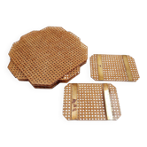 Christian Dior Home set de 6 sous assiettes et 2 sous plats