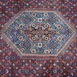 Hand-woven vintage indian rug 346x252cm