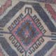Ancient tribal rug 135x85cm