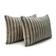 Set of 2 vintage kilim cushion covers 41x119 cm