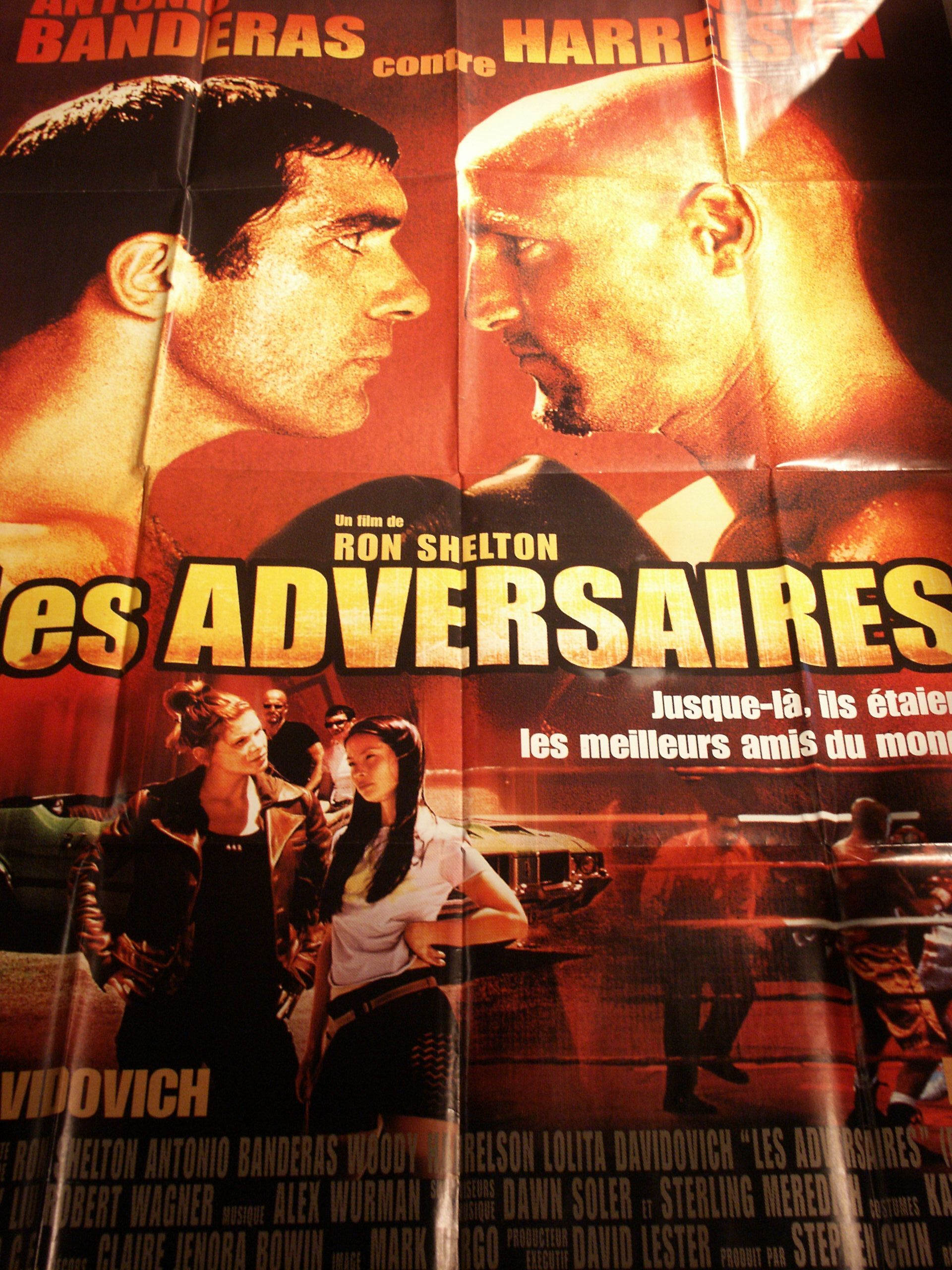 French poster "Les adversaires" 120 x 160