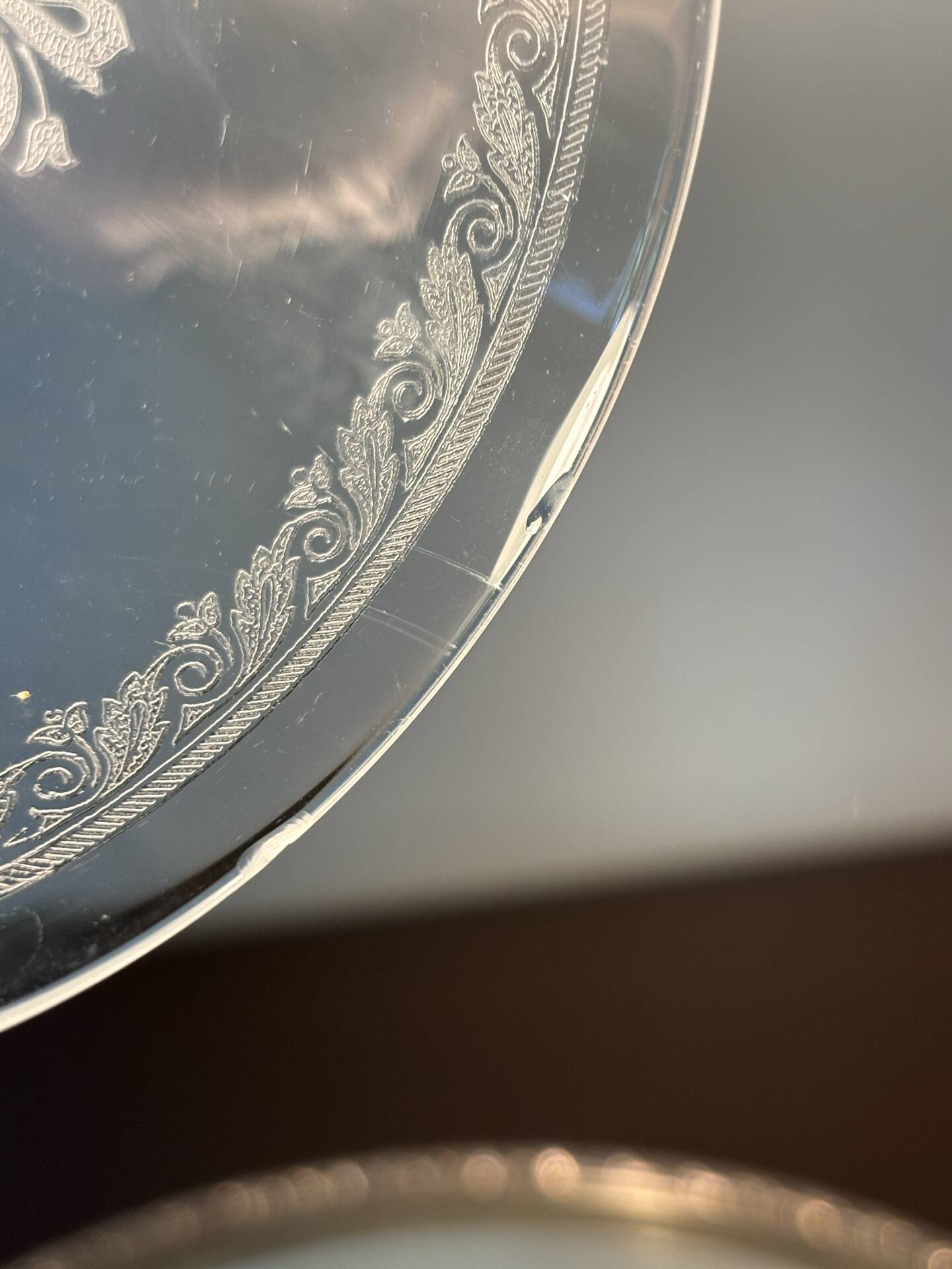Verre à eau Baccarat avant 1936