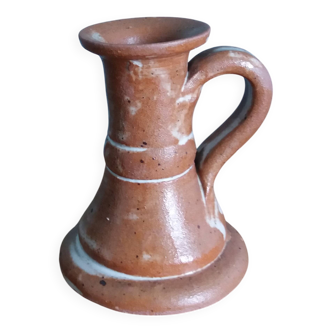 Puisaye stoneware candle holder