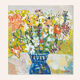 Spring flowers, oil on plate, 57 x 61 cm