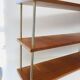 Shelf to install wood and brass, 1960