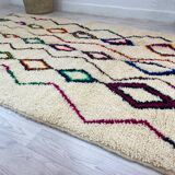 Handmade Moroccan Berber carpet 240 x 153 CM