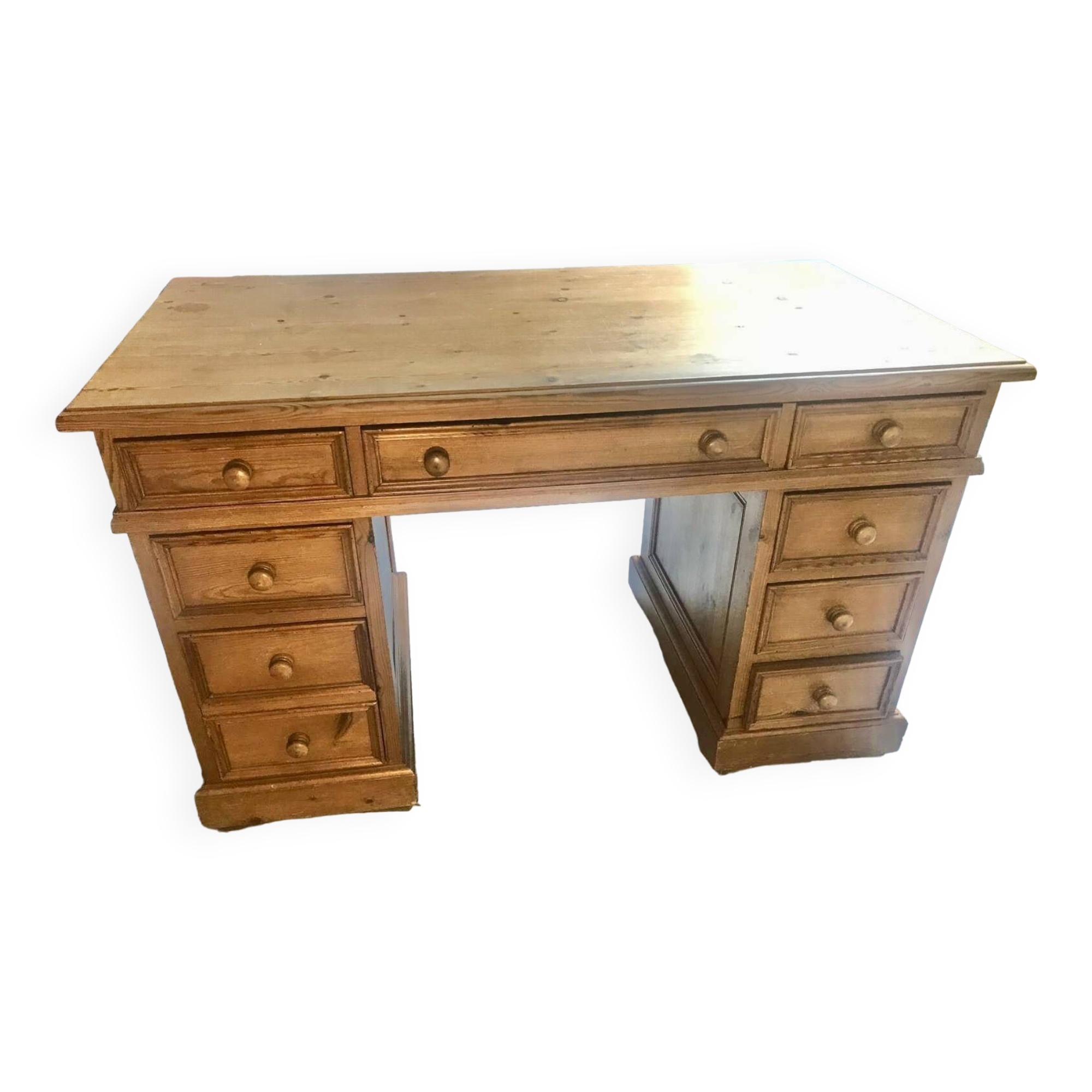 Large desk with drawers