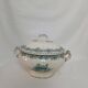 Soup tureen / Vegetable dish in ironstone Watteau Creil and Montereau