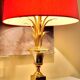 Pair of 70s Palm Tree Lamps Maison Boulanger