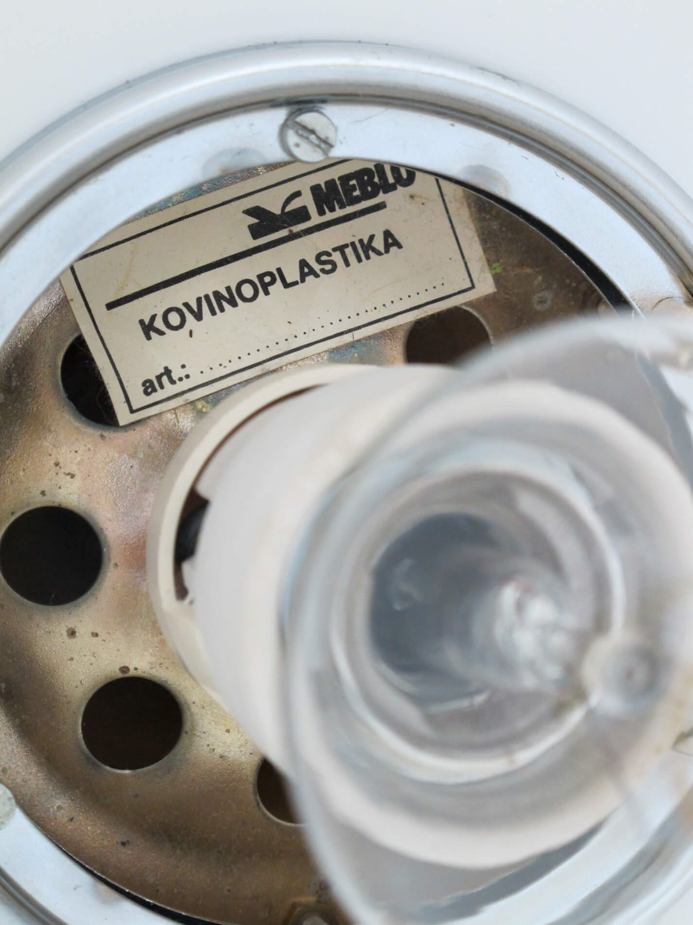 Lampadaire italien Big Bud de Luigi Massoni pour Meblo