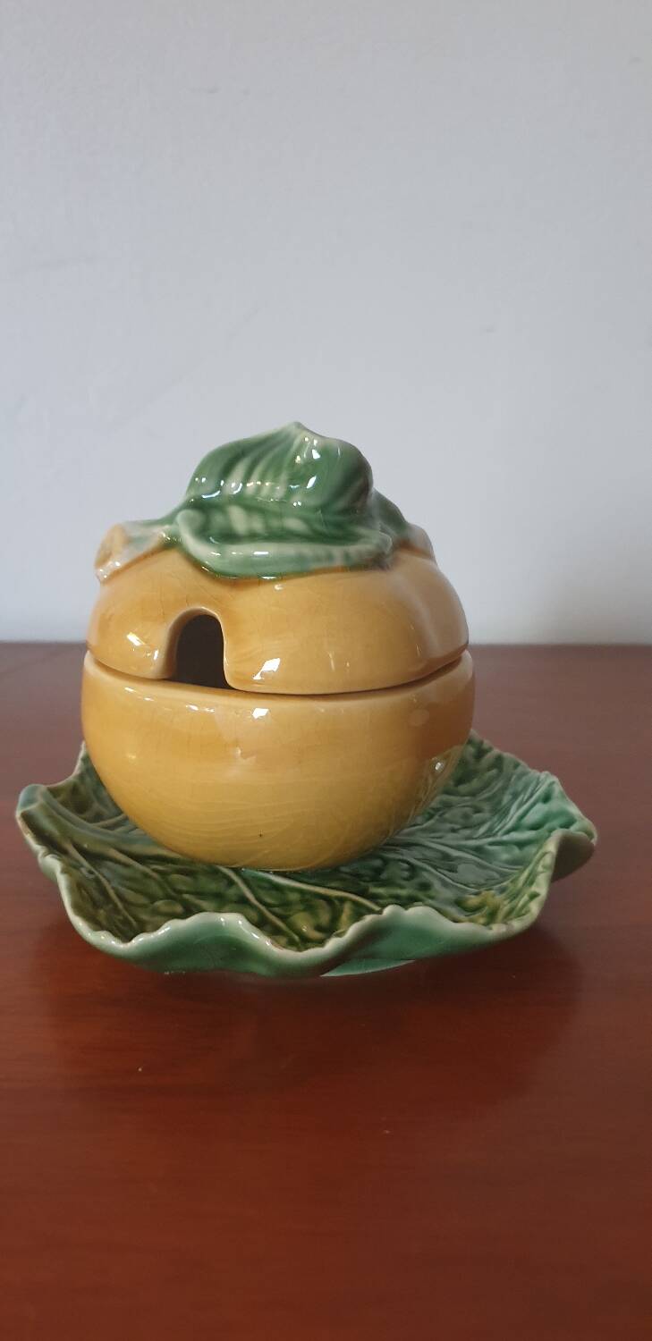 Pot en barbotine