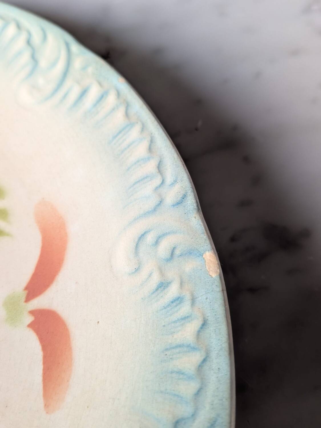 Badonviller plate 19th century