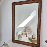 Wooden mirror 68x47cm