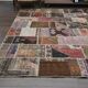 Turkish tribal patchwork rug 301x402