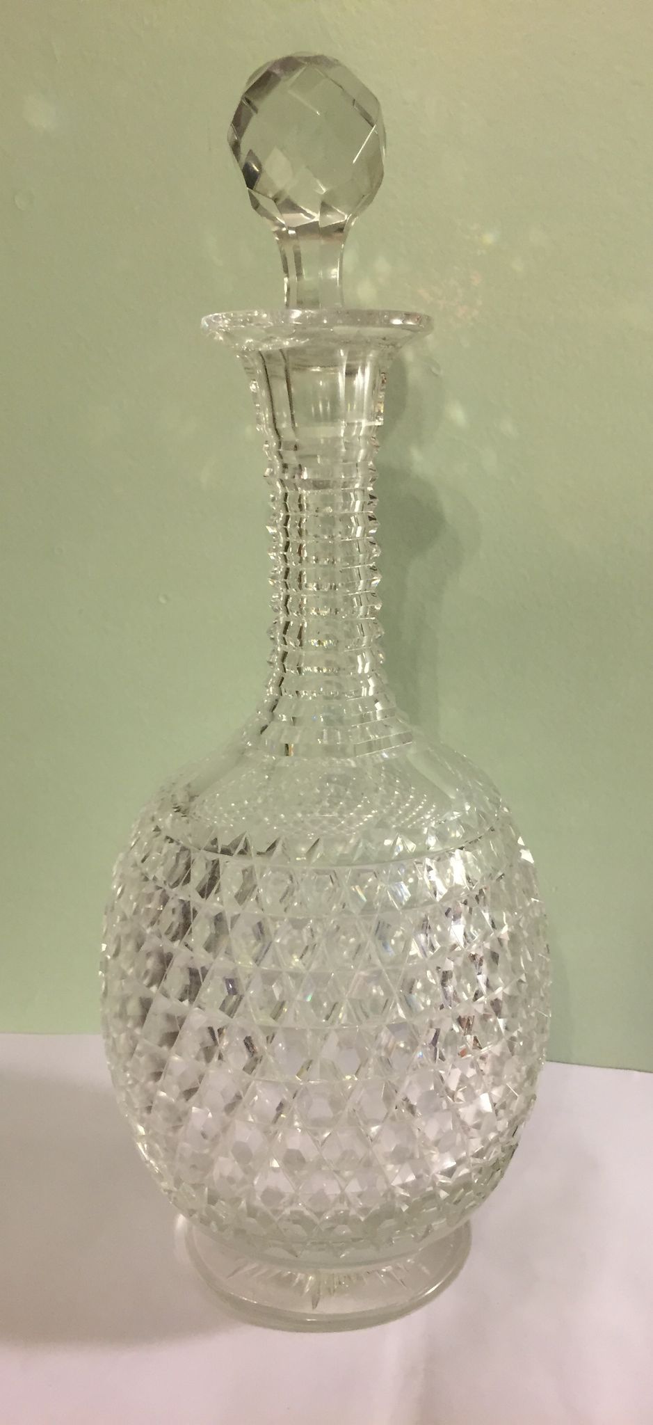 Carafe en cristal
