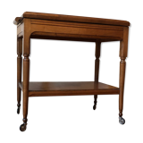 Wooden server with mirror top