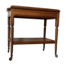 Wooden server with mirror top