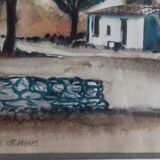 Watercolor painting