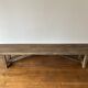 Millau bench solid oak antique - 200 cm