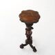 Carved Walnut Pedestal Table with Putto, France 1850s